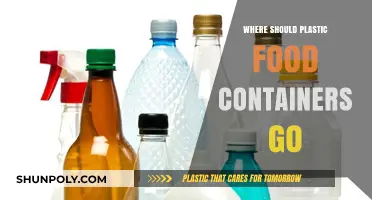 The Right Place for Plastic Food Containers