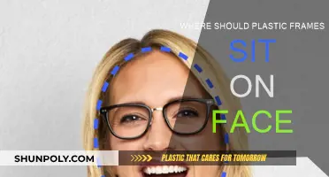 The Perfect Fit: Plastic Frames on Your Face
