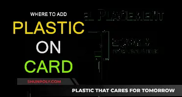Plastic Cards: Where to Add Plastic?