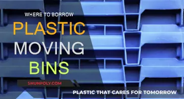 Borrowing Plastic Moving Bins: Where to Go?