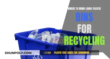 Large Plastic Bins: Where to Bring for Recycling?