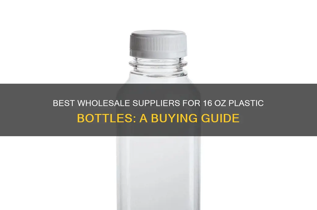 where to buy 16 oz plastic bottles wholesale