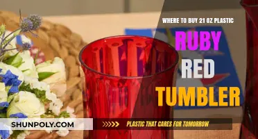 Best Places to Purchase 21 oz Ruby Red Plastic Tumblers