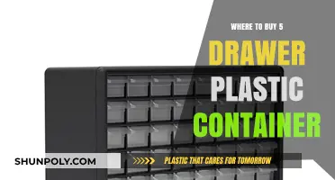 Best Places to Buy 5-Drawer Plastic Containers