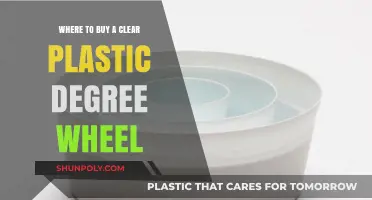 Best Places to Purchase a Clear Plastic Degree Wheel Online
