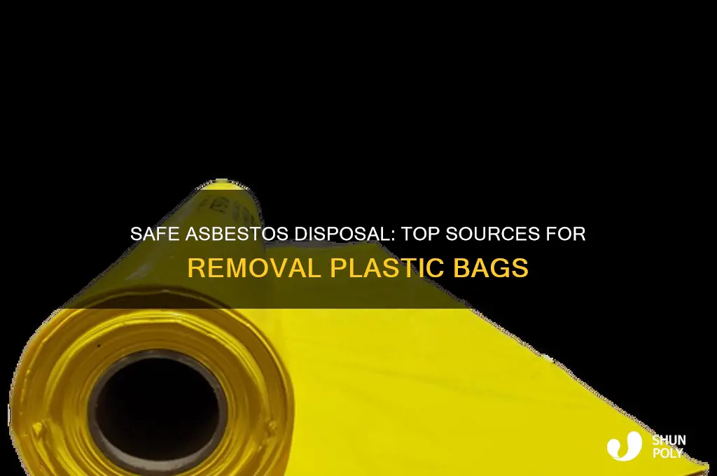 where to buy asbestos removal plastic bags