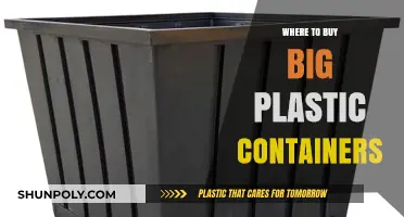 Best Places to Buy Large Plastic Containers