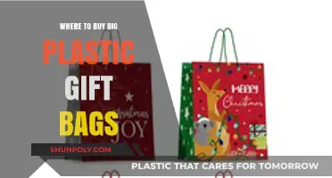 Top Retailers for Large Plastic Gift Bags: A Comprehensive Guide
