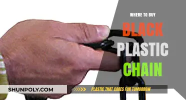 Best Places to Purchase Durable Black Plastic Chain Online & In-Store