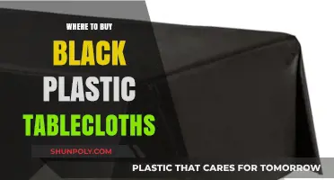 Best Places to Buy Black Plastic Tablecloths for Any Occasion