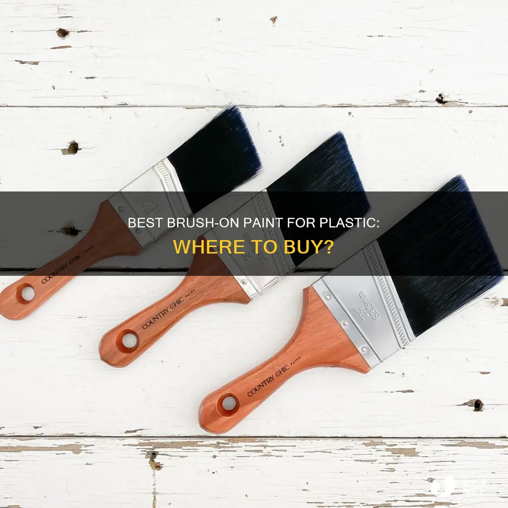 where to buy brush on paint for plastic