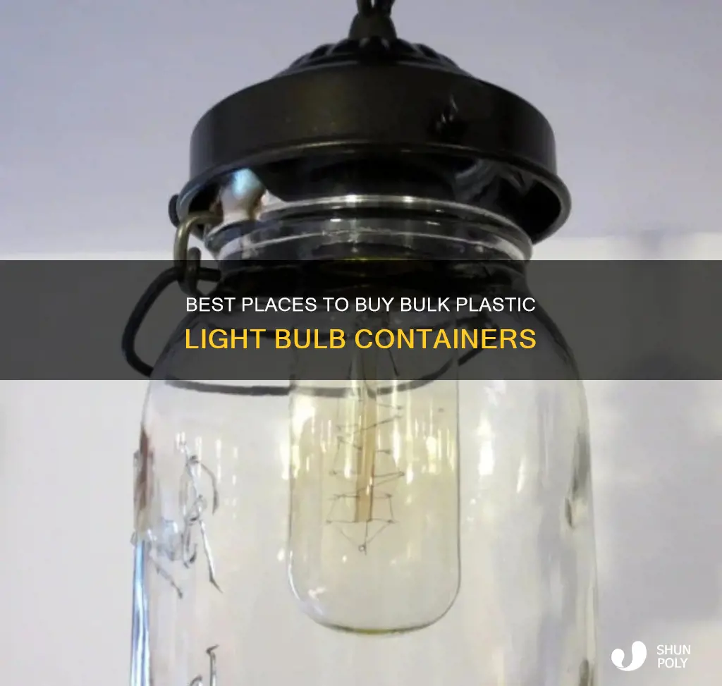 where to buy bulk plastic light bulb containers
