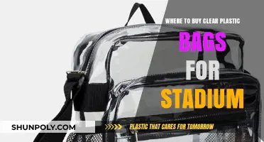 Where to Buy Clear Plastic Bags for Stadium Events