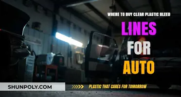 Best Places to Purchase Clear Plastic Bleed Lines for Auto Repairs