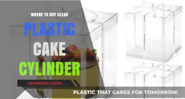 Best Places to Purchase Clear Plastic Cake Cylinder Containers
