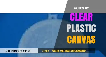 Best Places to Purchase Clear Plastic Canvas for Crafting Projects