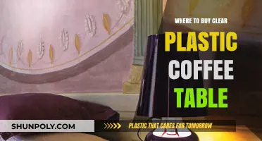 Best Places to Purchase Clear Plastic Coffee Tables Online & In-Store
