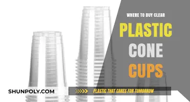 Best Places to Purchase Clear Plastic Cone Cups Online & In-Store
