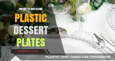 Top Places to Purchase Clear Plastic Dessert Plates Online & In-Store