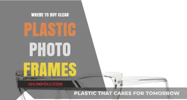 Best Places to Buy Clear Plastic Photo Frames Online & In-Store