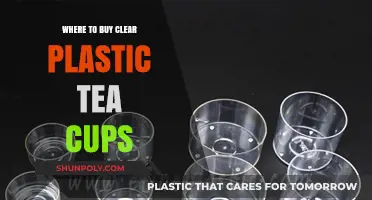 Best Places to Purchase Clear Plastic Tea Cups Online & In-Store