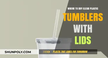 Best Places to Purchase Clear Plastic Tumblers with Lids Online