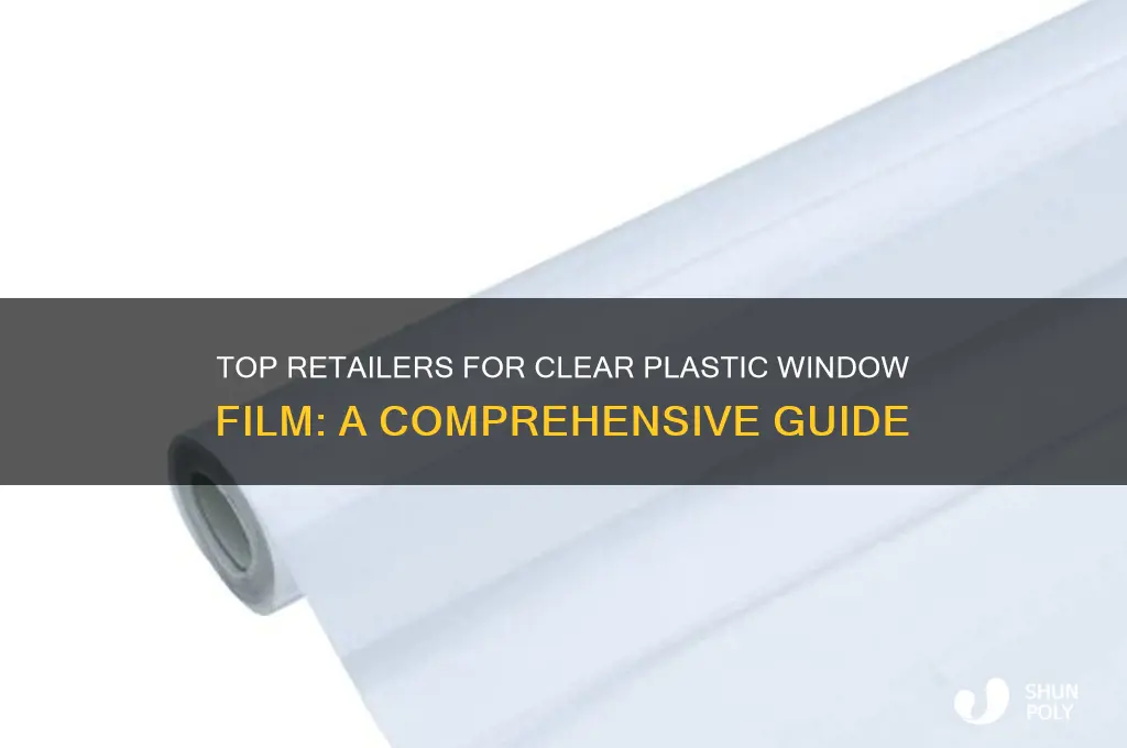 where to buy clear plastic window film