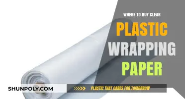 Best Places to Purchase Clear Plastic Wrapping Paper Online & In-Store
