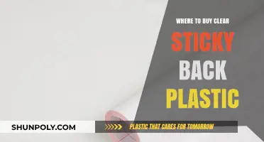 Best Places to Purchase Clear Sticky Back Plastic Online & In-Store