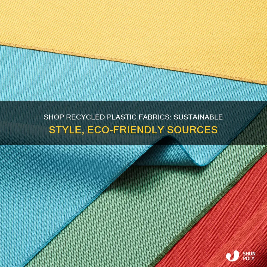 where to buy cloth made from recycled plastic