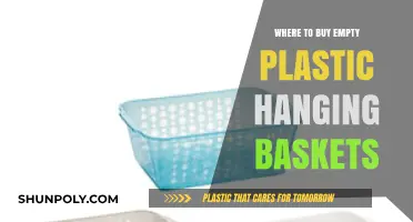 Best Places to Purchase Empty Plastic Hanging Baskets Online & Locally