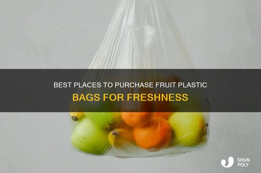 where to buy fruit plastic bags