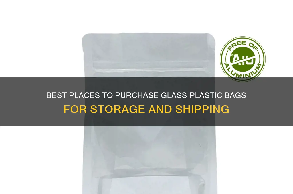 where to buy glass plastic bag