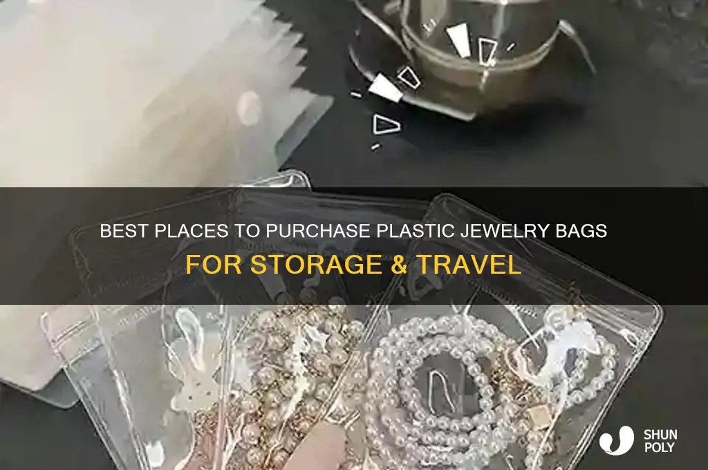 where to buy jewelry bags plastic