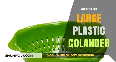 Best Places to Buy Large Plastic Colanders for Your Kitchen