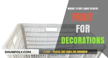 Best Places to Purchase Oversized Plastic Fruit for Decorating