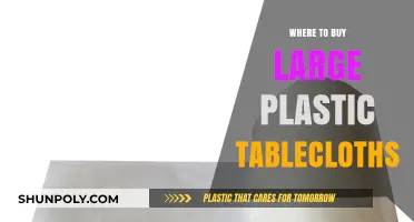 Best Places to Buy Large Plastic Tablecloths for Any Occasion