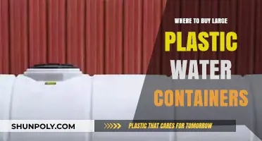 Best Places to Buy Large Plastic Water Containers