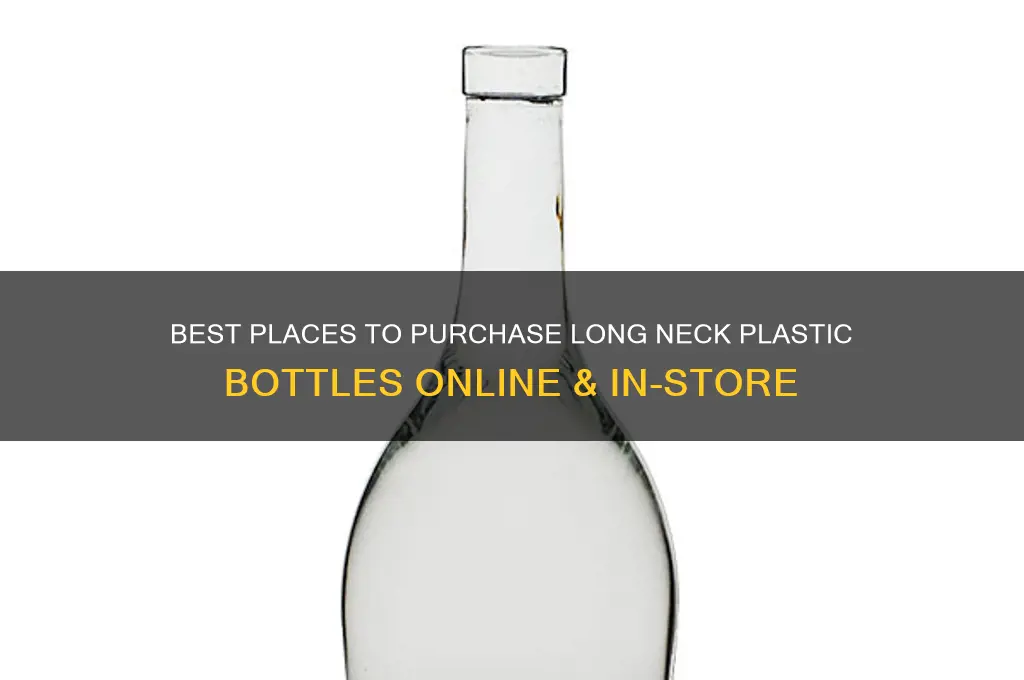 where to buy long neck plastic bottles