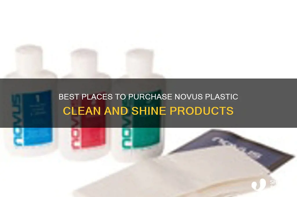 where to buy novus plastic clean and shine