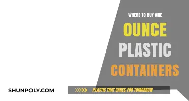 Smart Plastic Containers: One-Ounce Portion Control