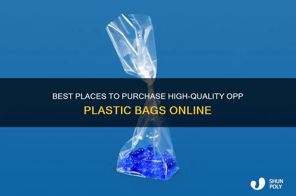 where to buy opp plastic bags
