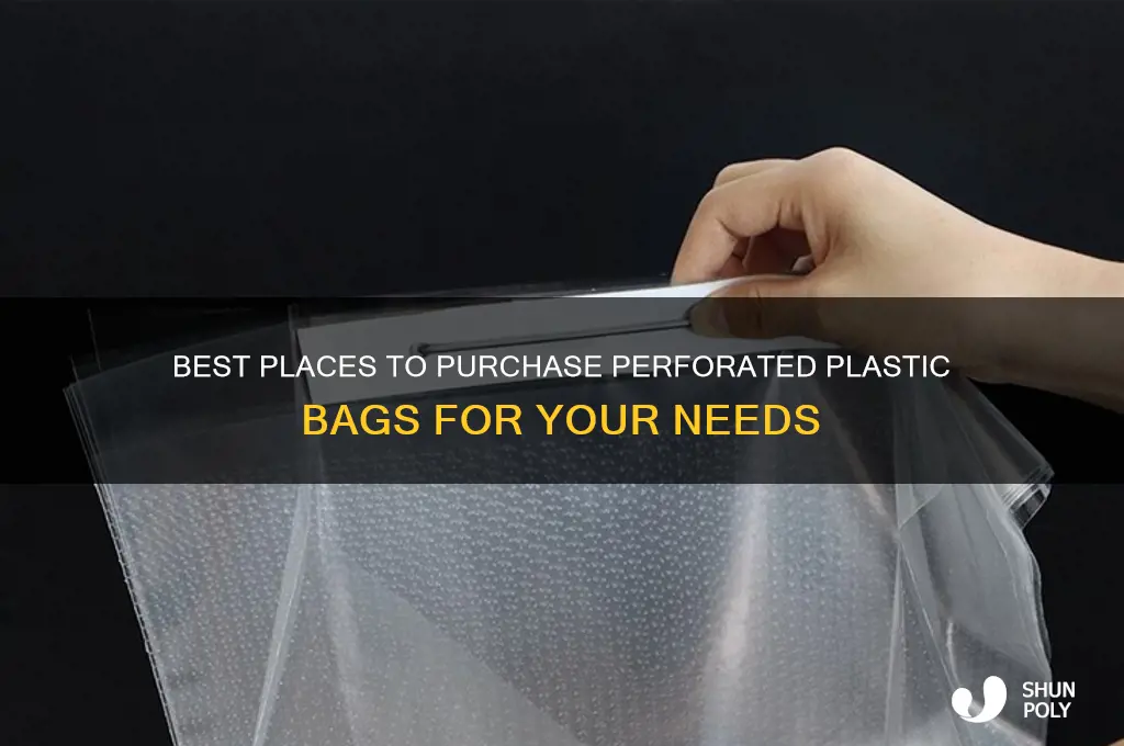where to buy perforated plastic bags