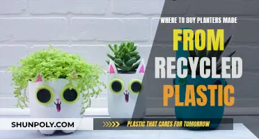 Recycled Plastic Planters: Where to Buy Them?