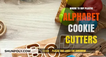 Best Places to Buy Plastic Alphabet Cookie Cutters Online & In-Store