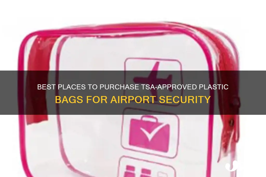 where to buy plastic bags for airport security