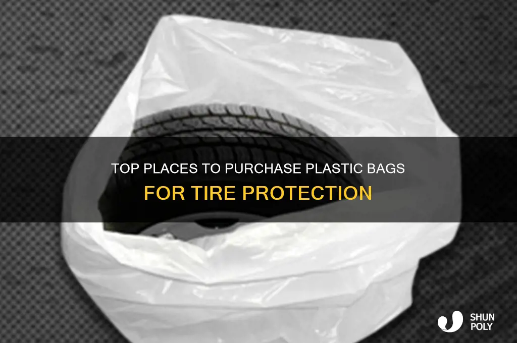 where to buy plastic bags for tires