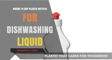Best Places to Purchase Plastic Bottles for Dishwashing Liquid