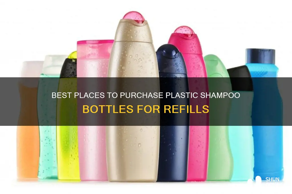 where to buy plastic bottles for shampoo