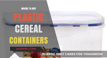 Best Places to Buy Plastic Cereal Containers